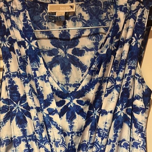 Michael Kors batik print sleeveless Maxi Dress - Picture 3 of 5